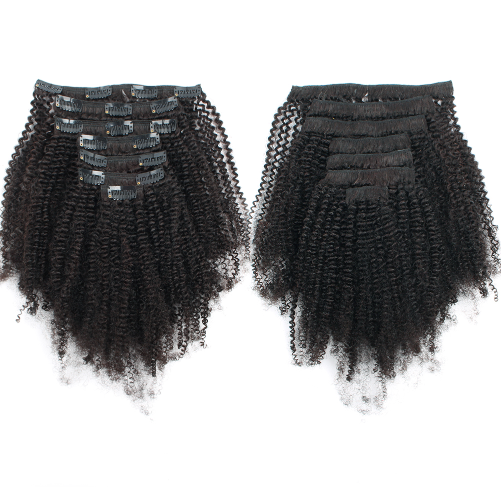 Wholesale 4ac Curly Clip In Hair Extensions Rebehair Extension