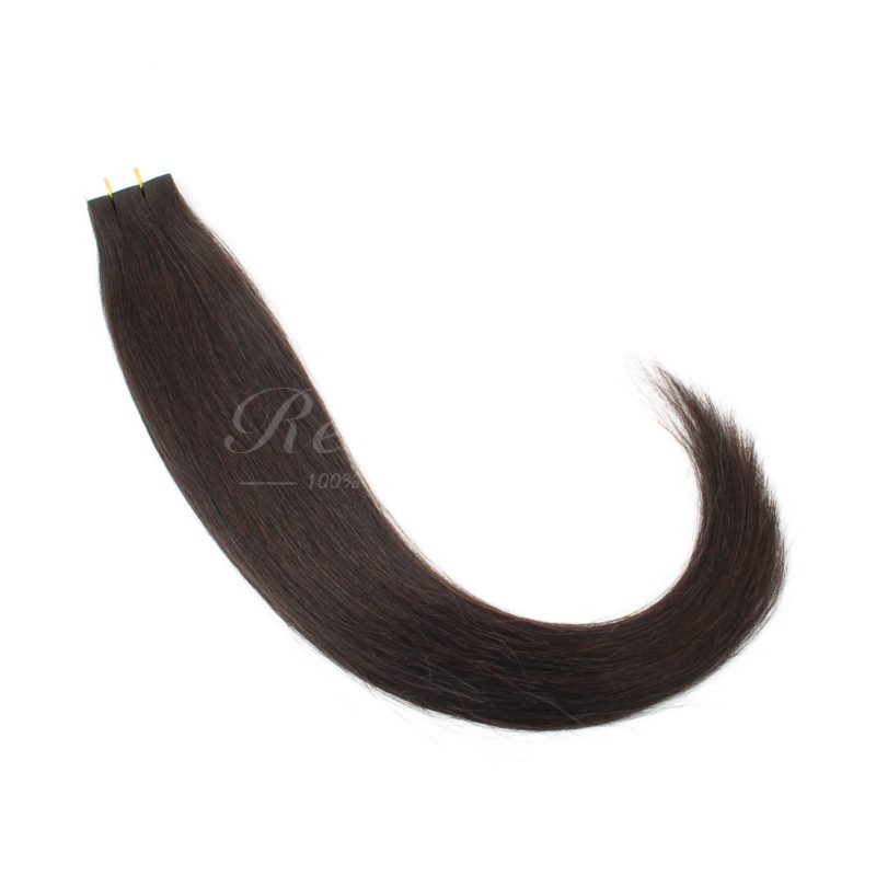 Wholesale Tape in Hair Extensions in 1B Off Black RebeHair Extension